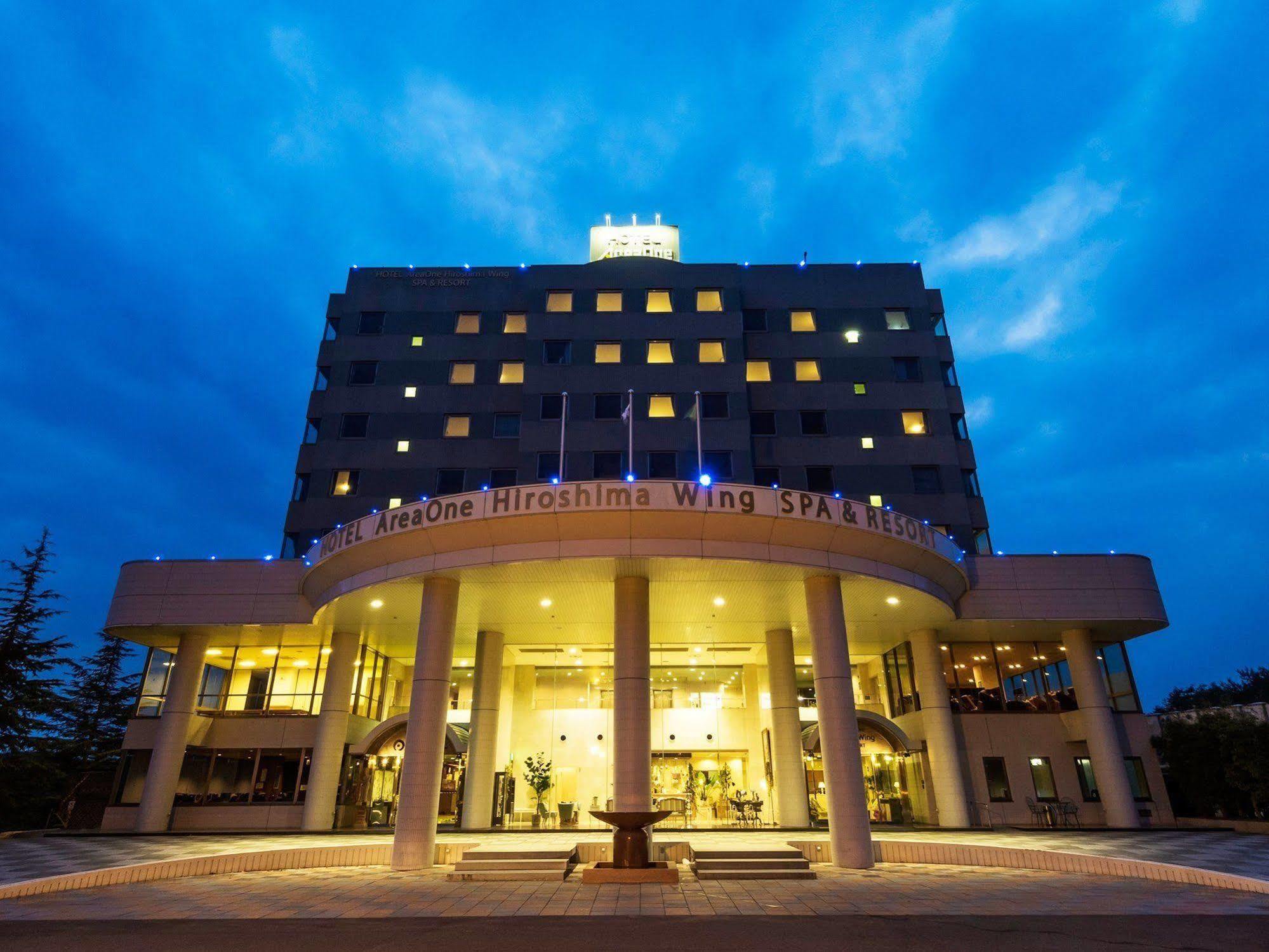 Hotel Areaone Hiroshima Wing Хигашихирошима Екстериор снимка