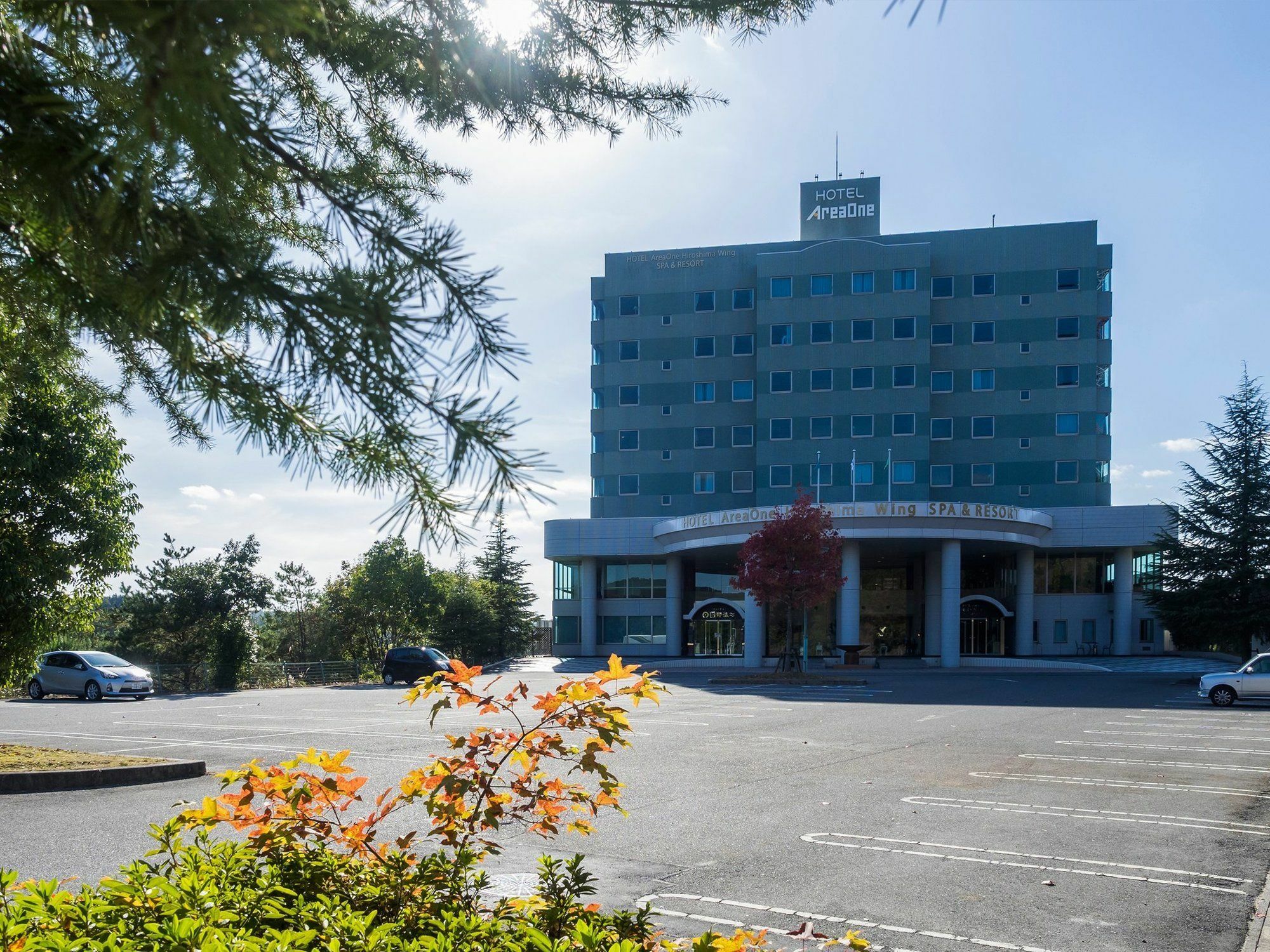 Hotel Areaone Hiroshima Wing Хигашихирошима Екстериор снимка